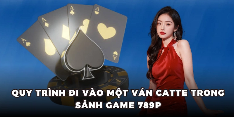 Quy trình đi vào một ván Catte trong sảnh game 789P