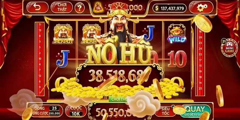Siêu phẩm quay hũ Thần Tài vừa quen vừa lạ