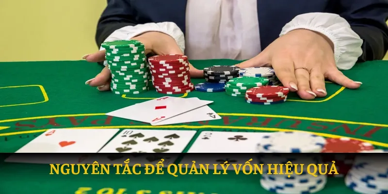 Nguyên tắc để quản lý vốn hiệu quả